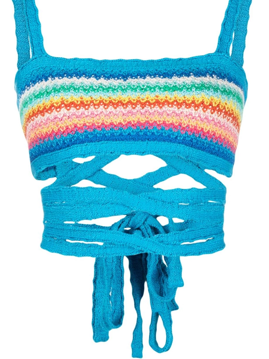 Affordable bra Women Rainbow The Alanui knitted Over 0709